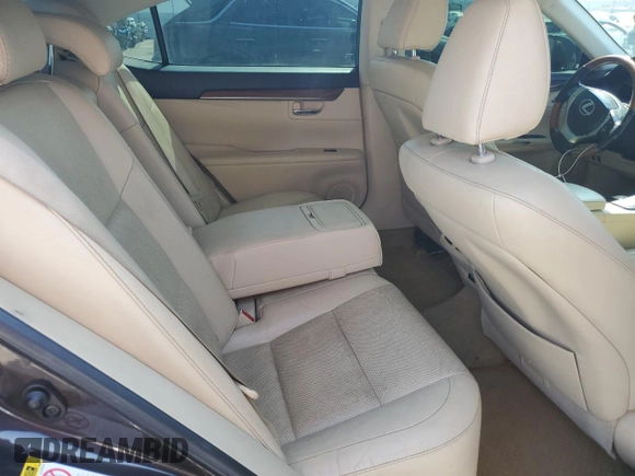 2013 Lexus ES 300h with VIN JTHBW1GG7D2025857, listed as a Copart auction lot 59790165 with 268,381 mi miles and Salvage title. Bid and sale history available at DreamBid. Image 10.
