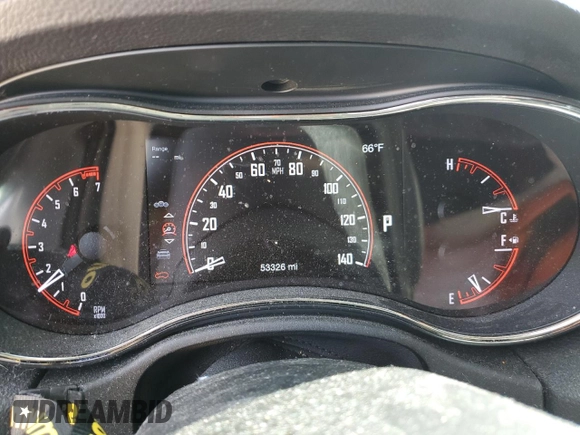 2019 Dodge Durango GT Plus with VIN 1C4RDJDG9KC702554, listed as a Copart auction lot 48311575 with 53,326 mi miles and Salvage Title. Bid and sale history available at DreamBid. Image 9.
