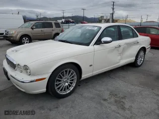 2007 Jaguar XJ with VIN SAJWA71B17SH12746, listed as a Copart auction lot 53844045 with 99,766 mi miles and Salvage Title. Bid and sale history available at carsss.com. Image 1.