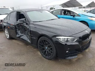 2016 BMW 3 Series 328i with VIN WBA8E9G52GNU28110, listed as a IAAI auction lot 41788797 with 96,910 mi miles. Bid and sale history available at carsss.com. Image 1.