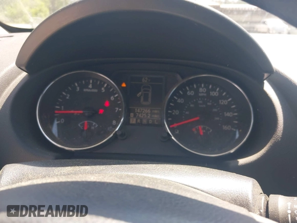 2012 Nissan Rogue S with VIN JN8AS5MV8CW361550, listed as a IAAI auction lot 41996184 with 147,266 mi miles and . Bid and sale history available at DreamBid. Image 7.