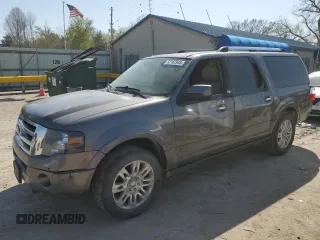 2012 Ford Expedition Max Limited с VIN 1FMJK2A54CEF59767, выставлен на аукционе Copart как лот 52162945 с пробегом 202 289 миль миль и Списание • Salvage title. История ставок и продаж доступна на DreamBid. Изображение 1.