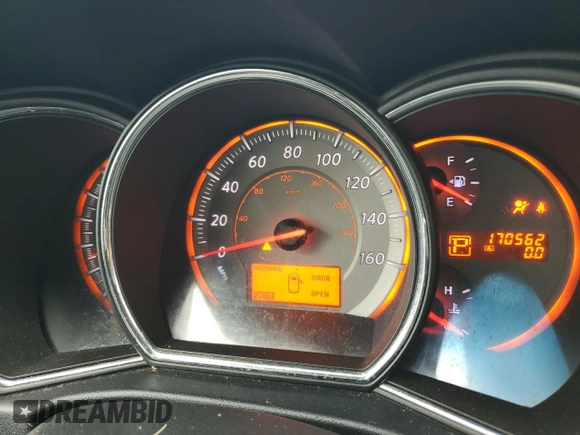 2009 Nissan Murano SL with VIN JN8AZ18U69W024146, listed as a Copart auction lot 68298204 with 170,562 mi miles and Salvage Title. Bid and sale history available at carsss.com. Image 9.