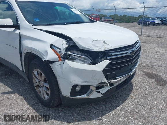 2018 Chevrolet Traverse LT Cloth with VIN 1GNERGKW0JJ185871, listed as a IAAI auction lot 42559907 with 110,722 mi miles and . Bid and sale history available at DreamBid. Image 6.