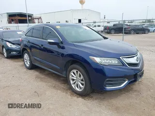 2017 Acura RDX w/Technology Pkg with VIN 5J8TB3H55HL018465, listed as a IAAI auction lot 41869076 with 97,359 mi miles. Bid and sale history available at carsss.com. Image 1.