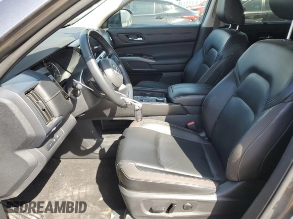 2023 Nissan Pathfinder SL with VIN 5N1DR3CC5PC201153, listed as a Copart auction lot 54053975 with 68,302 mi miles and Salvage title. Bid and sale history available at DreamBid. Image 7.