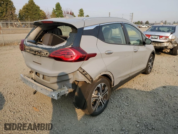 2020 Chevrolet Bolt EV Premier with VIN 1G1FZ6S05L4137408, listed as a Copart auction lot 62726782 with 18,251 mi miles. Bid and sale history available at carsss.com. Image 4.