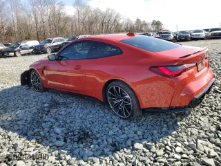 2021 BMW M4 Competition with VIN WBS33AZ01MCG48704, listed as a Copart auction lot 39058223 with NaN miles. Bid and sale history available at carsss.com. Image 2.