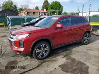 2022 Mitsubishi Outlander ES с VIN JA4ARUAU2NU017847, выставлен на аукционе Copart как лот 58251555 с пробегом 59 232 миль миль и Списание • Salvage title. История ставок и продаж доступна на DreamBid. Изображение 1.