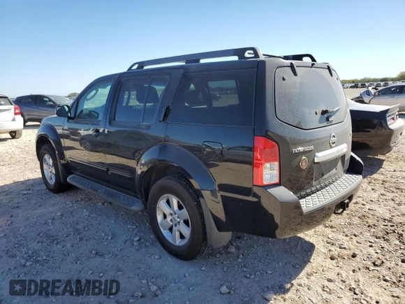 2008 Nissan Pathfinder SE with VIN 5N1AR18U68C664039, listed as a Copart auction lot 84506264 with 148,014 mi miles and Salvage Title. Bid and sale history available at carsss.com. Image 2.