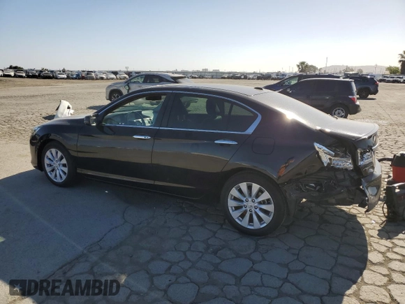 2015 Honda Accord EX-L z VIN 1HGCR2F82FA094737, wystawiony jako Copart lot #55951045 z przebiegiem 90 384 mil mil oraz Szkoda całkowita • Salvage title. Historia ofert i sprzedaży dostępna na DreamBid. Obrazek 2.