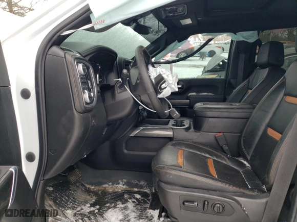 2021 GMC Sierra 2500HD AT4 with VIN 1GT49PEY4MF112141, listed as a Copart auction lot 88981925 with 95,803 mi miles and Salvage Title. Bid and sale history available at carsss.com. Image 7.