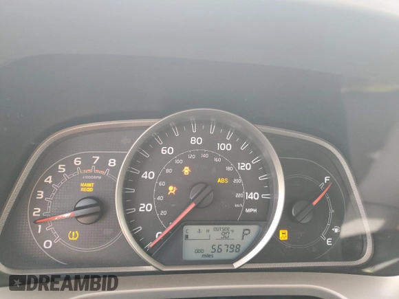 2014 Toyota RAV4 LE z VIN JTMZFREV2ED026131, wystawiony jako Copart lot #59694705 z przebiegiem 56 798 mil mil oraz Szkoda całkowita • Salvage title. Historia ofert i sprzedaży dostępna na DreamBid. Obrazek 9.