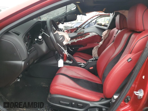 2022 Acura ILX Premium with VIN 19UDE2F86NA000339, listed as a Copart auction lot 52875205 with 36,415 mi miles and Salvage title. Bid and sale history available at DreamBid. Image 7.