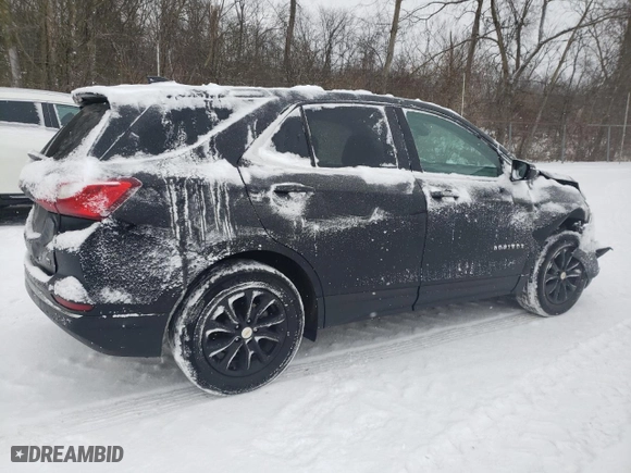 2021 Chevrolet Equinox LT with VIN 2GNAXKEV1M6134083, listed as a Copart auction lot 89077225 with 34,915 mi miles and Salvage Title. Bid and sale history available at carsss.com. Image 3.