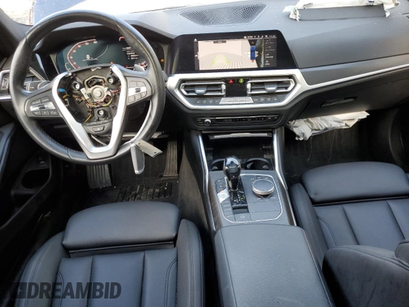 2019 BMW 3 Series 330i xDrive with VIN WBA5R7C50KAJ80327, listed as a Copart auction lot 69148042 with 32,805 mi miles and . Bid and sale history available at DreamBid. Image 8.