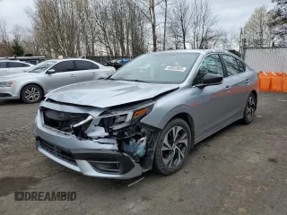 2020 Subaru Legacy with VIN 4S3BWAB63L3033558, listed as a Copart auction lot 48852855 with 24,568 mi miles and Salvage Title. Bid and sale history available at carsss.com. Image 1.