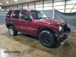 2002 Jeep Liberty Limited with VIN 1J4GL58K62W358660, listed as a Copart auction lot 61719985 with 195,873 mi miles and Salvage title. Bid and sale history available at DreamBid. Image 4.
