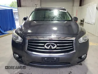 2013 Infiniti JX35 with VIN 5N1AL0MM5DC351673, listed as a Copart auction lot 72179644 with 125,038 mi miles and Salvage Title. Bid and sale history available at carsss.com. Image 5.