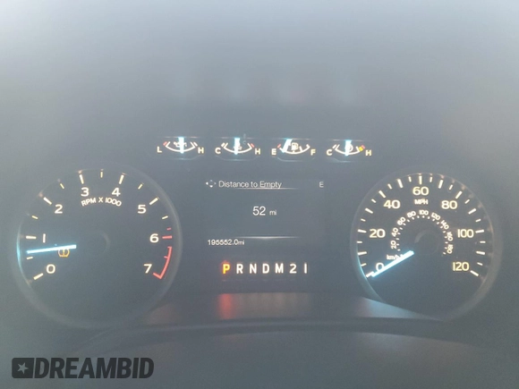 2015 Ford F-150 XL with VIN 1FTEW1CG9FKE05225, listed as a Copart auction lot 66383035 with 195,552 mi miles and Clean title. Bid and sale history available at DreamBid. Image 9.
