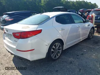 2015 Kia Optima SX with VIN 5XXGR4A75FG361688, listed as a IAAI auction lot 42604374 with 162,359 mi miles and . Bid and sale history available at DreamBid. Image 4.
