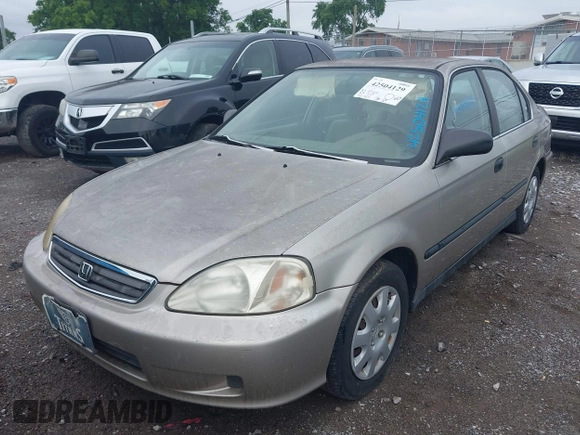 2000 Honda Civic LX z VIN 1HGEJ6675YL037812, wystawiony jako IAAI lot #42504129 z przebiegiem 72 001 mil mil oraz . Historia ofert i sprzedaży dostępna na DreamBid. Obrazek 6.