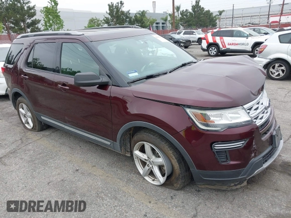 2019 Ford Explorer XLT with VIN 1FM5K7D86KGA52005, listed as a IAAI auction lot 42039161 with 72,553 mi miles and . Bid and sale history available at DreamBid. Image 1.