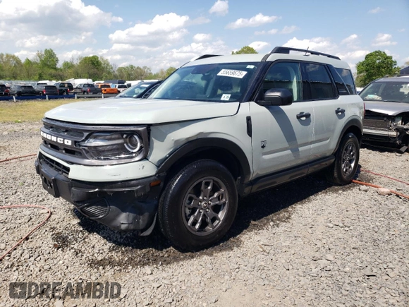 2024 Ford Bronco Sport Big Bend с VIN 3FMCR9B62RRE81435, выставлен на аукционе Copart как лот 55659675 с пробегом 9 834 миль миль и Списание • Salvage title. История ставок и продаж доступна на DreamBid. Изображение 1.