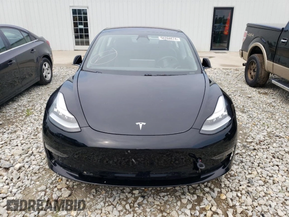 2018 Tesla Model 3 Long Range Battery with VIN 5YJ3E1EA9JF036326, listed as a Copart auction lot 56268674 with Not Provided miles and Non Repairable. Bid and sale history available at DreamBid. Image 5.