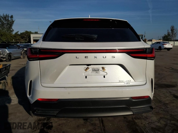 2022 Lexus NX with VIN 2T2GGCEZ5NC002810, listed as a Copart auction lot 43250215 with 11,717 mi miles and Salvage Title. Bid and sale history available at carsss.com. Image 6.