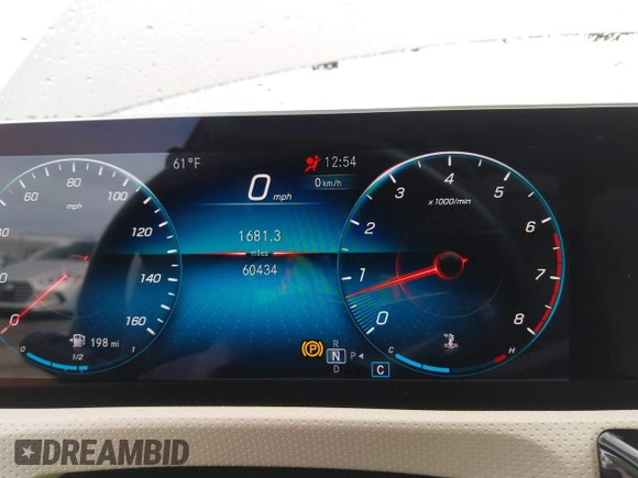 2019 Mercedes-Benz A 220 with VIN WDD3G4EB8KW018438, listed as a IAAI auction lot 41594358 with 60,434 mi miles and . Bid and sale history available at DreamBid. Image 7.
