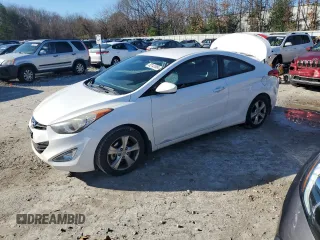 2013 Hyundai Elantra Coupe GS PZEV with VIN KMHDH6AE3DU011320, listed as a Copart auction lot 82141054 with 130,726 mi miles and Clean Title. Bid and sale history available at carsss.com. Image 1.