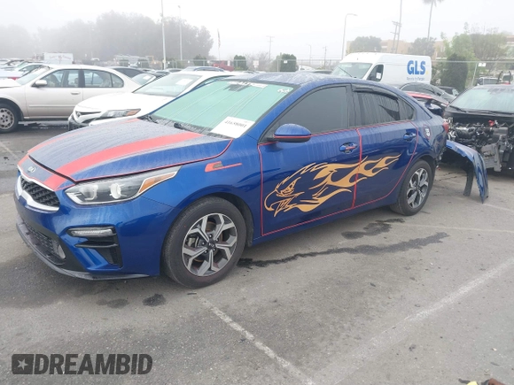 2021 Kia Forte FE with VIN 3KPF24AD7ME268764, listed as a IAAI auction lot 41658001 with 128,080 mi miles. Bid and sale history available at carsss.com. Image 18.