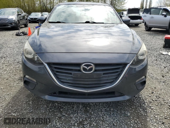2015 Mazda 3 i Sport with VIN JM1BM1U79F1245845, listed as a Copart auction lot 52589195 with 90,216 mi miles and Salvage Title. Bid and sale history available at DreamBid. Image 5.