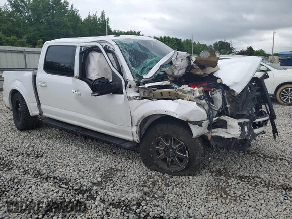 2020 Ford F-150 XL with VIN 1FTEW1E58LKE78819, listed as a Copart auction lot 55860945 with Not provided miles and Salvage title. Bid and sale history available at DreamBid. Image 4.