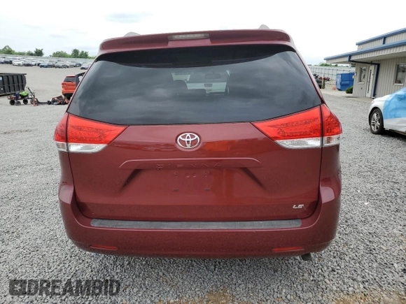2014 Toyota Sienna LE AAS with VIN 5TDKK3DC9ES479130, listed as a Copart auction lot 57295025 with 207,850 mi miles and Non repairable. Bid and sale history available at DreamBid. Image 6.