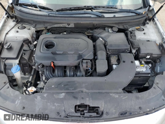 2016 Hyundai Sonata SE with VIN 5NPE24AF9GH352565, listed as a Copart auction lot 55914915 with 136,689 mi miles and Clean Title. Bid and sale history available at carsss.com. Image 11.