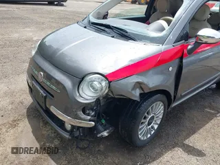 2012 FIAT 500 Lounge with VIN 3C3CFFER6CT142001, listed as a IAAI auction lot 42309609 with 56,367 mi miles and . Bid and sale history available at DreamBid. Image 6.