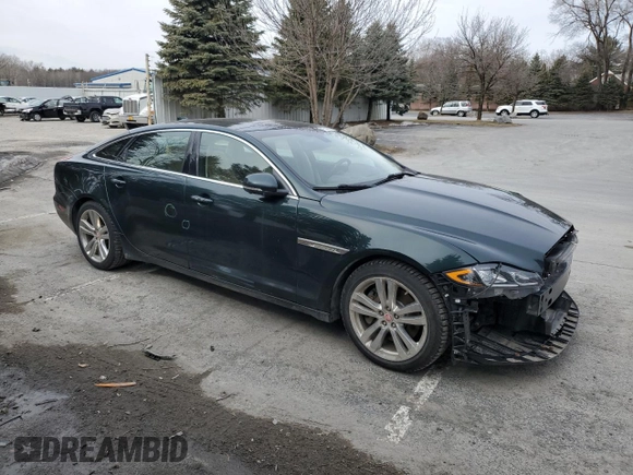 2016 Jaguar XJ Portfolio z VIN SAJWJ2GD0G8V92850, wystawiony jako Copart lot #47844065 z przebiegiem 99 652 mil mil oraz Szkoda całkowita • Salvage title. Historia ofert i sprzedaży dostępna na DreamBid. Obrazek 4.