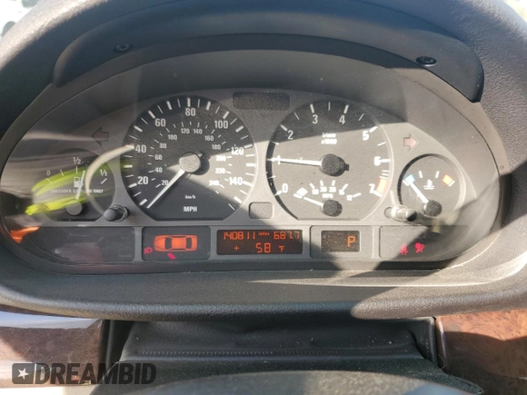 2004 BMW 3 Series 325i with VIN WBAAZ33454KP84385, listed as a Copart auction lot 41879615 with 140,811 mi miles and Salvage Title. Bid and sale history available at carsss.com. Image 9.