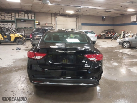 2015 Chrysler 200 Limited with VIN 1C3CCCAB9FN503886, listed as a IAAI auction lot 41584971 with 126,206 mi miles. Bid and sale history available at carsss.com. Image 16.