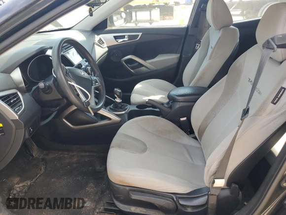 2012 Hyundai Veloster w/Black Int с VIN KMHTC6AD8CU020658, выставлен на аукционе Copart как лот 53323665 с пробегом 179 169 миль миль и Чистый • Clean title. История ставок и продаж доступна на DreamBid. Изображение 7.