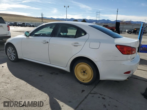 2008 Lexus IS 250 with VIN JTHCK262X85018224, listed as a Copart auction lot 49341605 with 148,410 mi miles and Salvage Title. Bid and sale history available at carsss.com. Image 2.