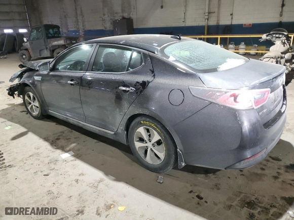 2014 Kia Optima Hybrid LX with VIN KNAGM4AD8E5064192, listed as a Copart auction lot 41872525 with 0 mi miles and Salvage Title. Bid and sale history available at carsss.com. Image 2.