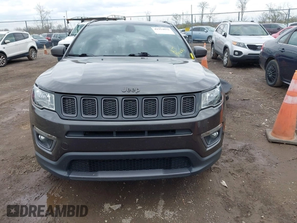 2021 Jeep Compass 80th Anniversary with VIN 3C4NJDEB7MT535498, listed as a IAAI auction lot 41924032 with 44,278 mi miles and . Bid and sale history available at DreamBid. Image 12.