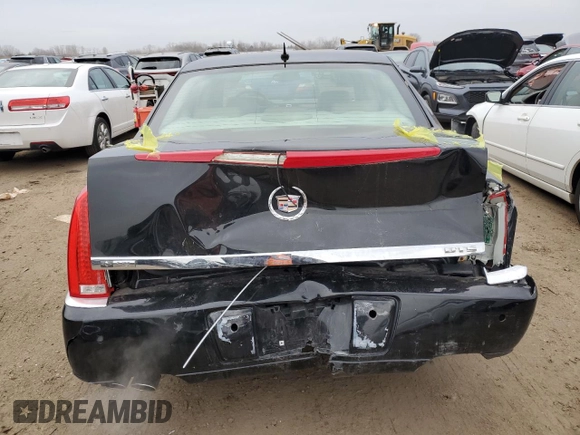 2006 Cadillac DTS 1SE with VIN 1G6KD57946U227808, listed as a Copart auction lot 85158324 with 82,180 mi miles and Salvage Title. Bid and sale history available at DreamBid. Image 6.