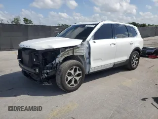 2020 Kia Telluride EX with VIN 5XYP34HC9LG032259, listed as a Copart auction lot 50578275 with 45,304 mi miles and Salvage Title. Bid and sale history available at DreamBid. Image 1.