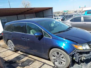 2016 Honda Odyssey Touring Elite with VIN 5FNRL5H92GB018400, listed as a IAAI auction lot 41786969 with 155,610 mi miles. Bid and sale history available at carsss.com. Image 13.