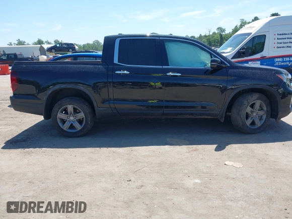 2022 Honda Ridgeline RTL-E with VIN 5FPYK3F75NB020232, listed as a IAAI auction lot 42549034 with 40,209 mi miles and . Bid and sale history available at DreamBid. Image 13.