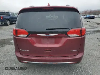 2018 Chrysler Pacifica Limited z VIN 2C4RC1GG7JR273886, wystawiony jako Copart lot #50383575 z przebiegiem 95 103 mil mil oraz Szkody całkowita. Historia ofert i sprzedaży dostępna na DreamBid. Obrazek 6.